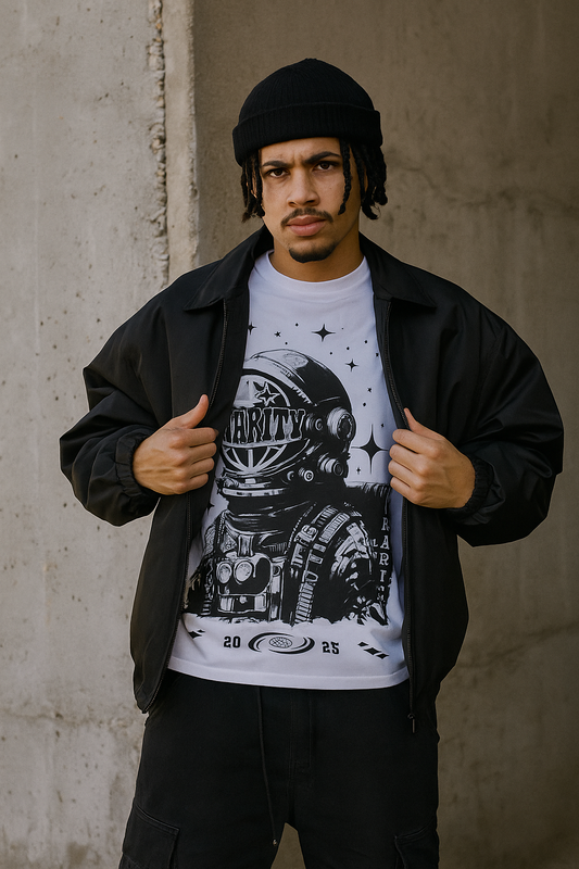 Oversized World Frarity Tee (White)